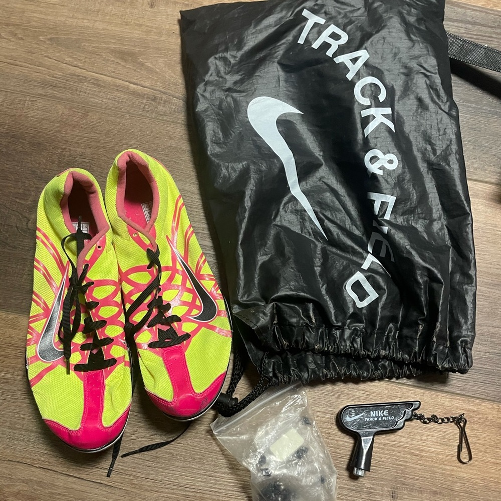Nike track shoes
